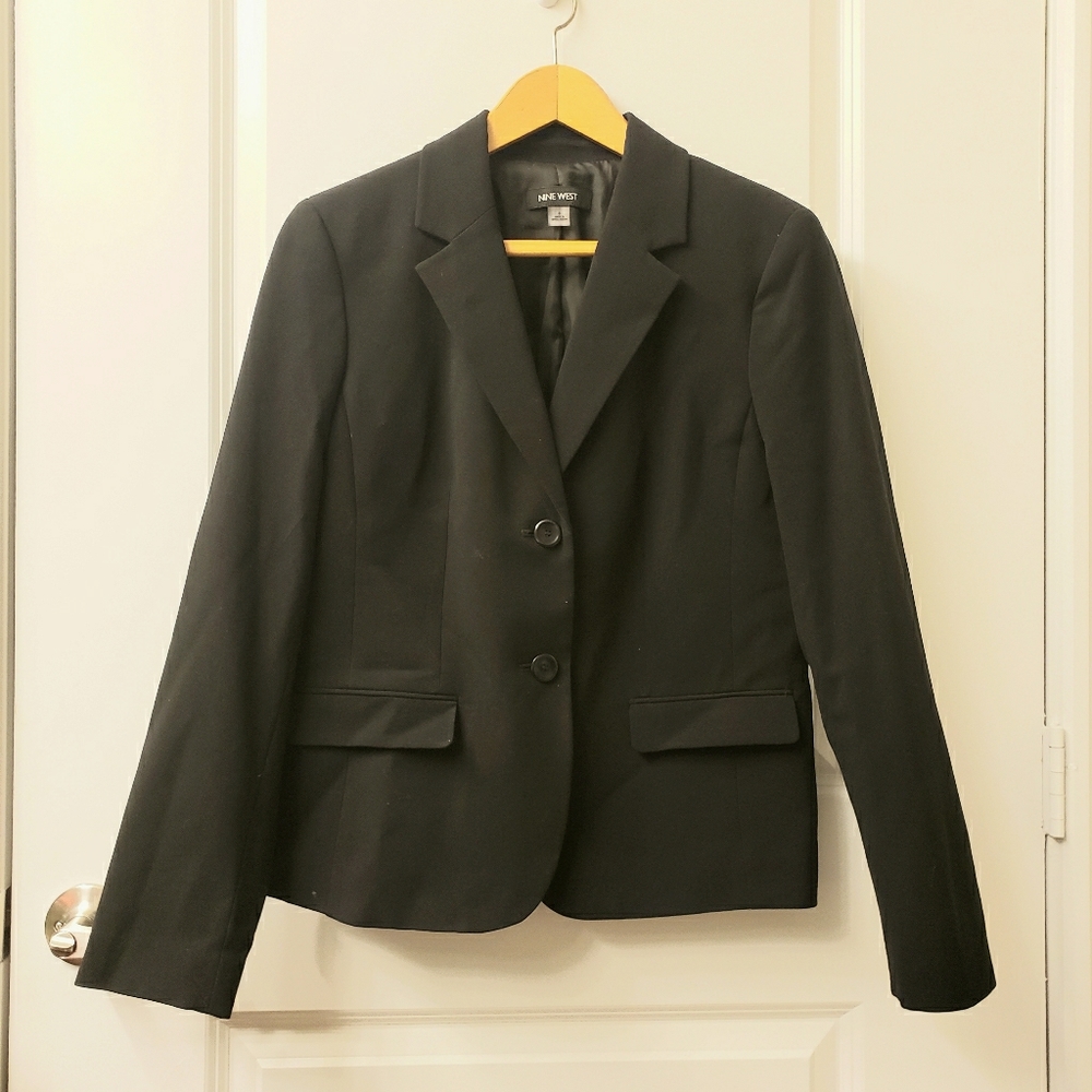 Nine West Black Blazer US Size 8